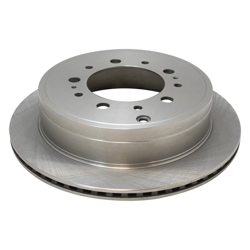 Trq Rear Brake Rotors Set Solid Compatible With 2008-2021 Lexus Lx570 Toyota Land Cruiser 2008-2022 Sequoia 2007-2021 Tundra