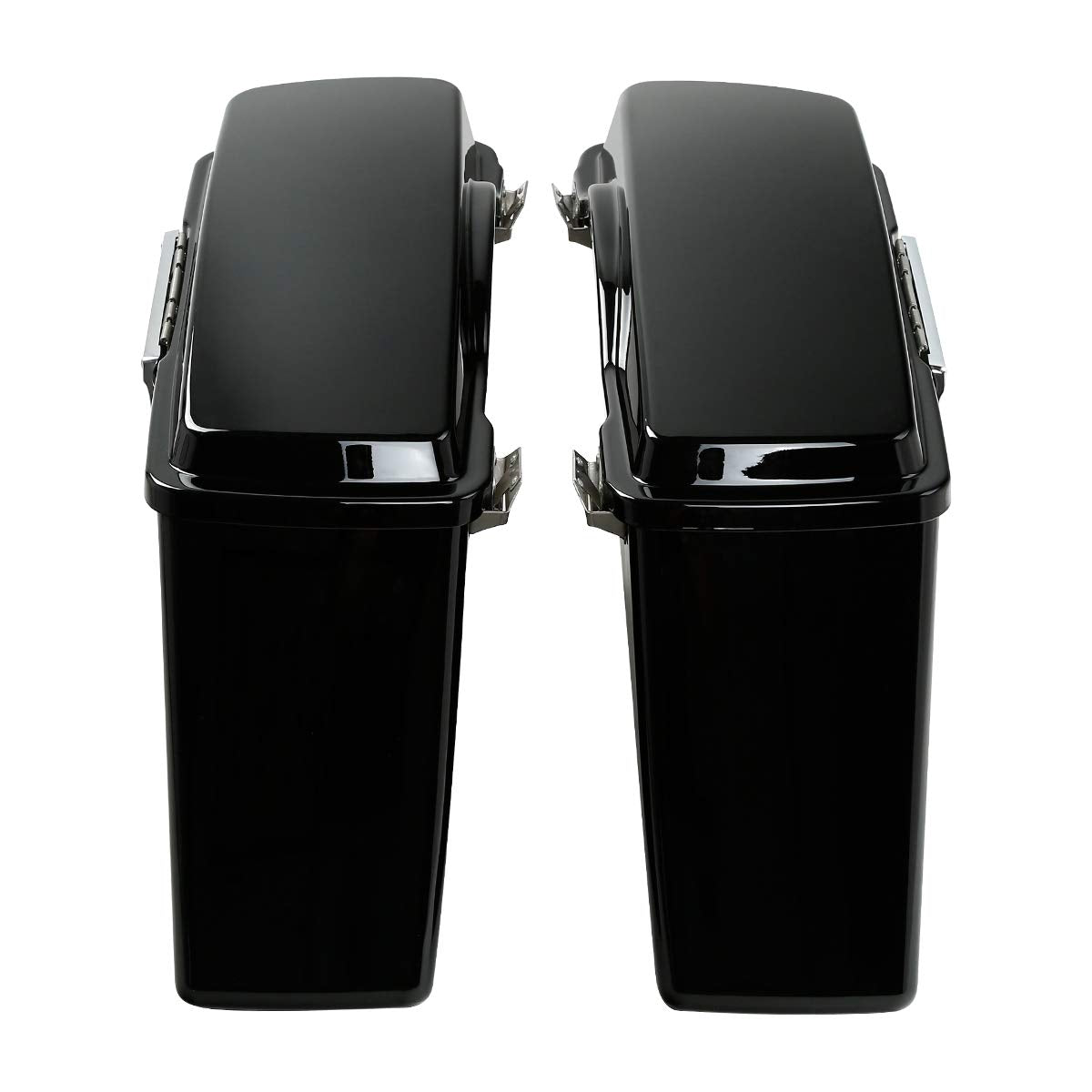 Tcmt Hard Saddle Bags Trunk W/Lid Latch Key & Liners Carpet Insert Fits For Harley Hd Touring Cvo Road Glide Road King Street Gl