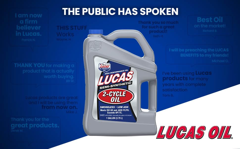 Lucas Oil Productsinc. 10115 Semi-Syn 2 Cyc O