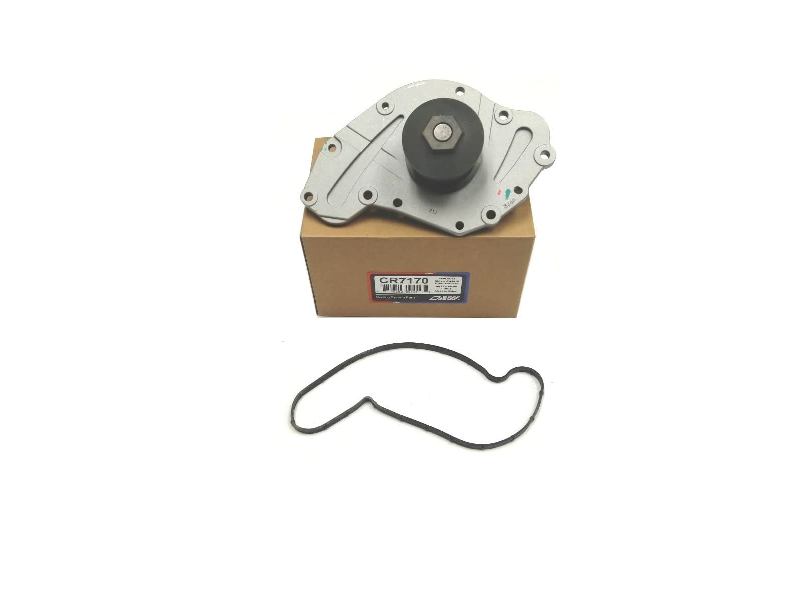 OAW CR7170 Water Pump for (2005-2011) 3.5L-V6 & 4.0L-V8 on Chrysler 300, Pacifica, Sebring, Town & Country, Dodge Avenger, Chall