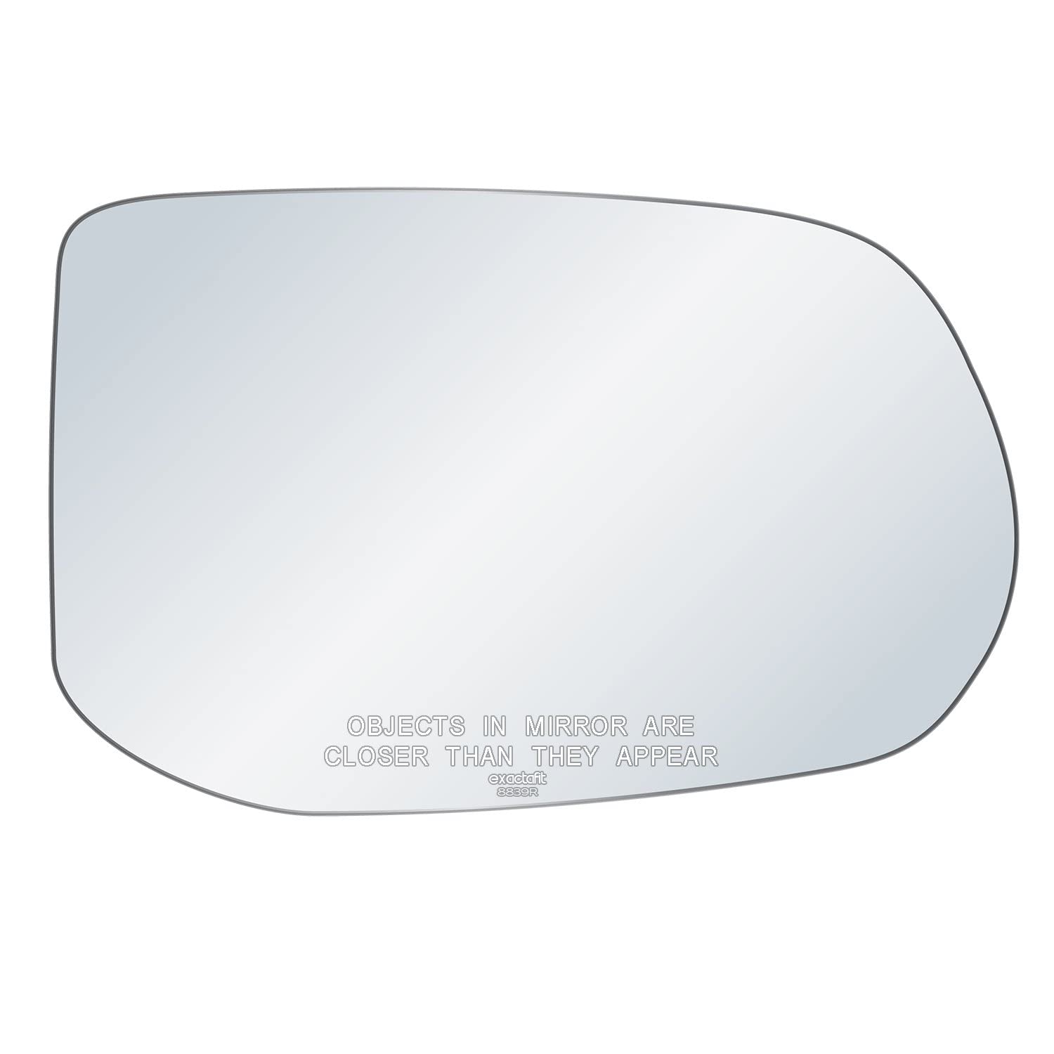 exactafit 8839R Passenger Side Mirror Glass Right Replacement Compatible With 20062011 Honda Civic