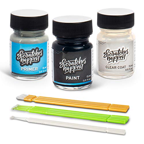 Scratcheshappen Exact-Match Touch Up Paint Kit Compatible With Audi Turbo Blue (Lv5C/N6) - Bottle, Preferred