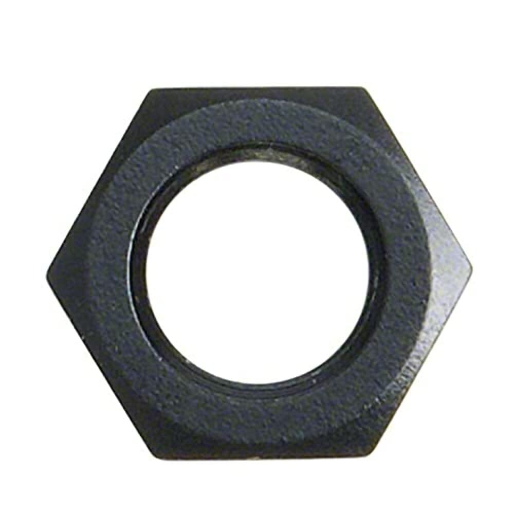 -3An Bulkhead Nut-Blk