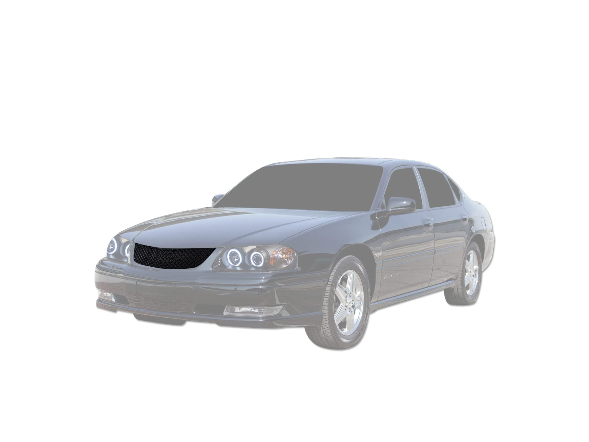 Armordillo 2000-2005 Chevy Impala Mesh Grille Gloss Black