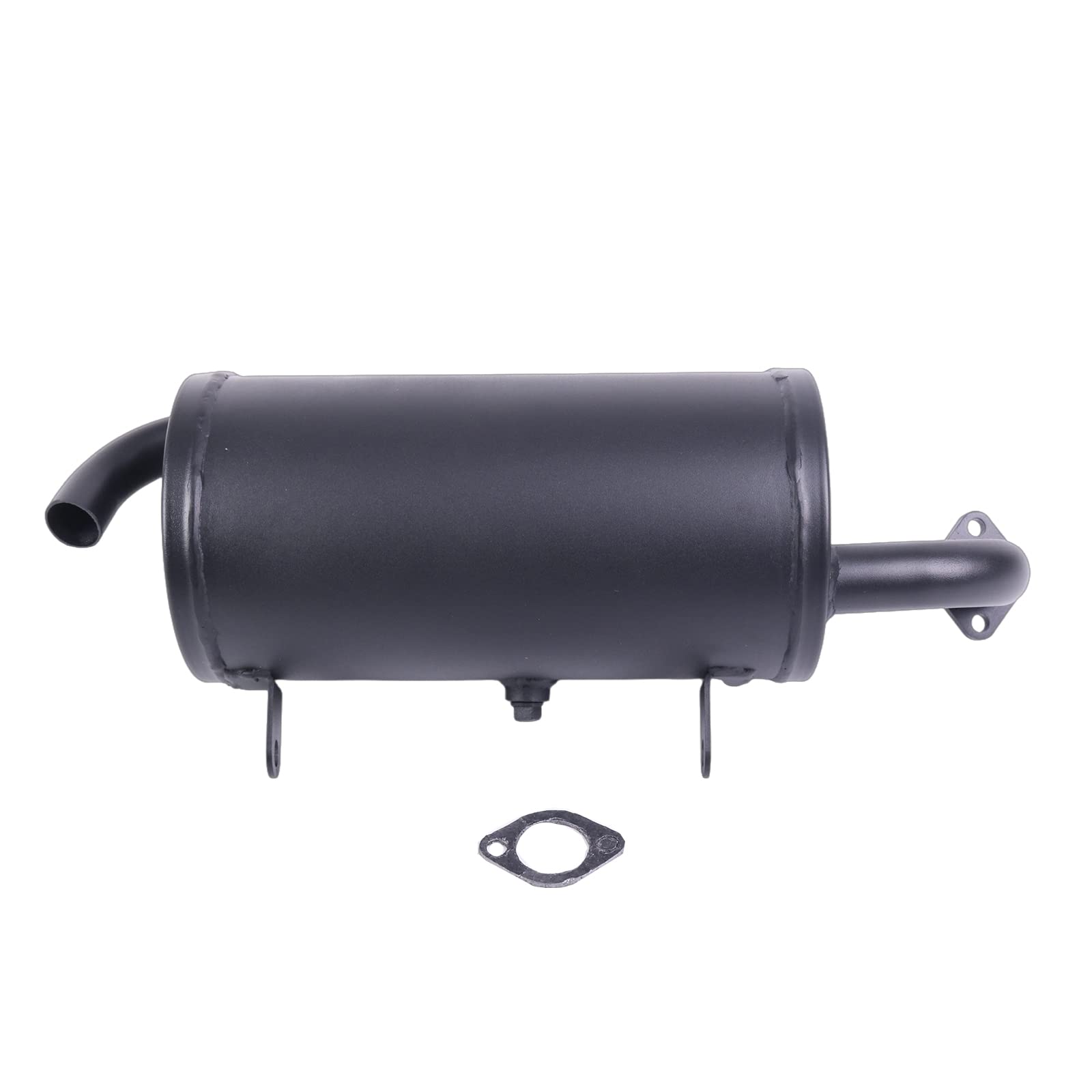 Ztuoauma Exhaust Muffler 18091-0235 18091-0487 With Gasket 11061-0132 Compatible With 2004-2020 Kawasaki Mule 600 2X4 610 4X4 Sx