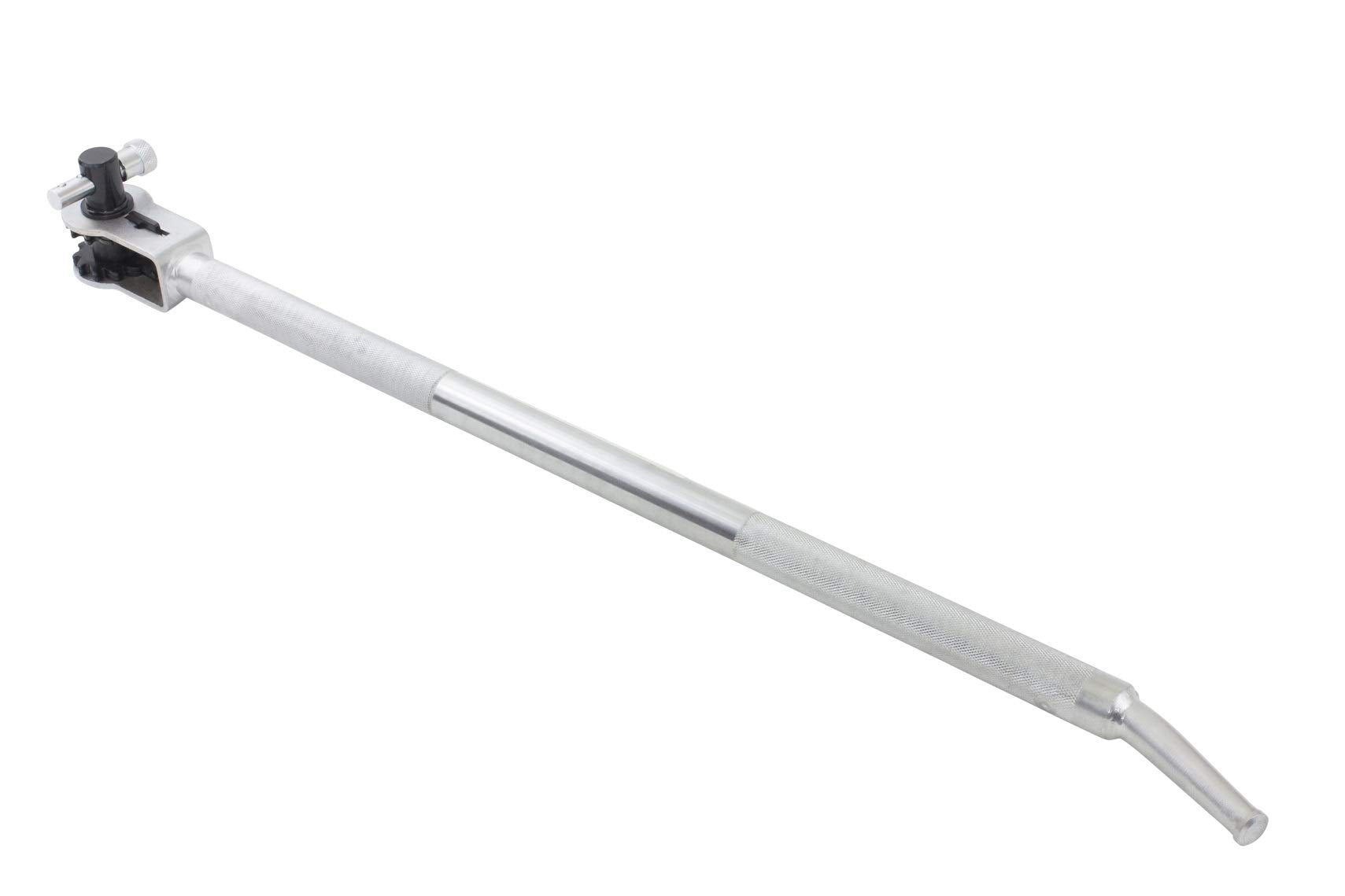 Mytee Products 39.5 Standard Ratcheting Winch Bar for Flatbed Trailer - Chrome Carbon-Steel Ratchet Winch Bar with Non-Slip Hand