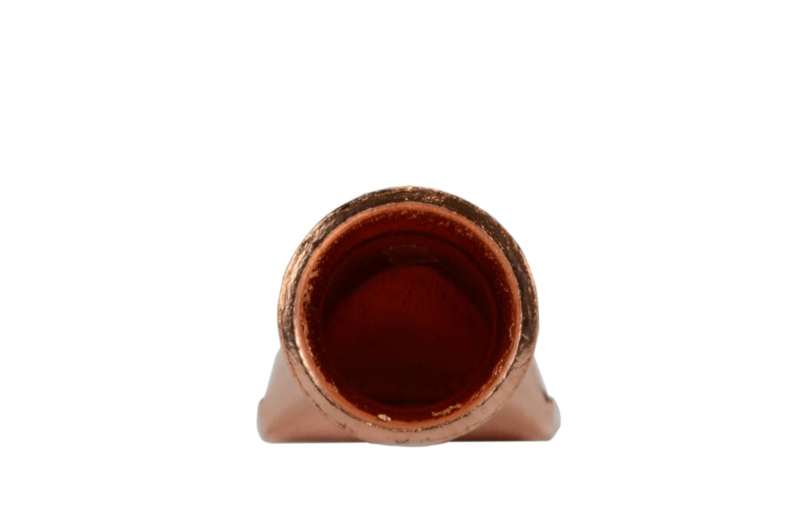 Temco 100 Pack Bare Copper Welding Battery Cable Ends, Lugs Terminal 4 Awg 5/16 '' Hole (6 Awg To 1/0 Awg Options Available)
