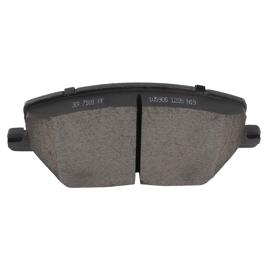 Eccpp D1811-9046 Front Ceramic Disc Brake Pad Set Fit For Fiat 500X 2016-2018,For Jeep Compass 2016-2020,For Jeep Renegade 2015-