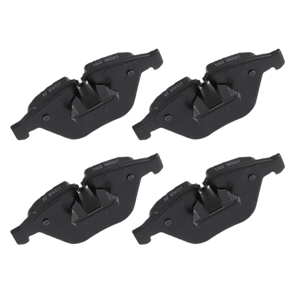 Cciyu D918 Front Semi-Metallic Disc Brake Pads Kit For Bmw 1 Series M 328I 328I Xdrive 328Xi 335D 335I 335I Xdrive 335Is 335Xi 5