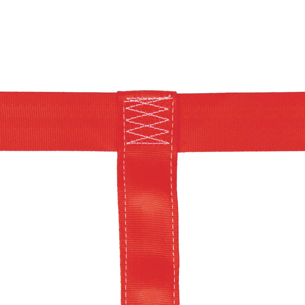 Moto4U Universal Motorcycle Rear Wheel Tie Down Strap In Red
