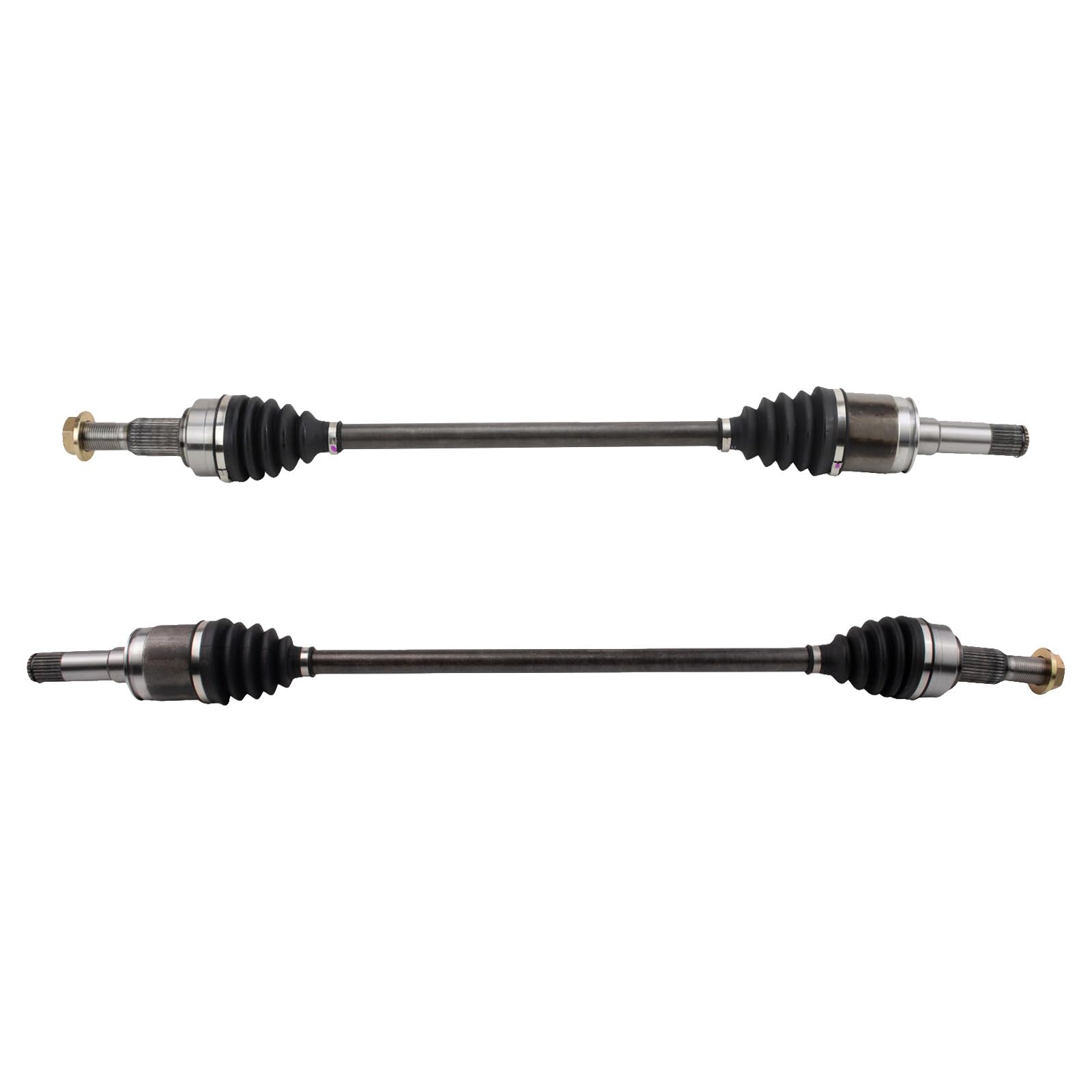 Trq Rear Cv Axle Shaft Assembly Set Compatible With 2012-2017 Buick Enclave 2012-2016 Chevrolet Traverse Gmc Acadia 2017 Acadia