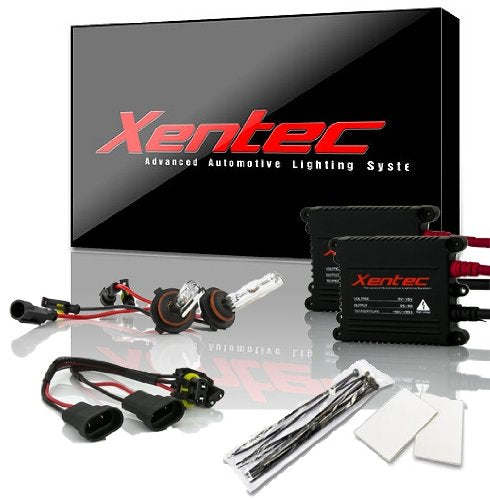 Xentec 9005 3000K HID Xenon Bulb Bundle with 55W EP Alloy Slim Ballast (Golden Yellow, Also fit 9011,9055,9145,HB3,H12)