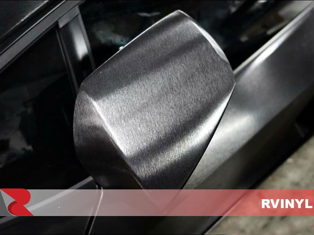 3M 2080 Br212 Brushed Black Metallic (5Ft X 30Ft) Vinyl Wrap Film Sheet With Air-Release For Cars, Trucks & More (150Sq Ft Roll)