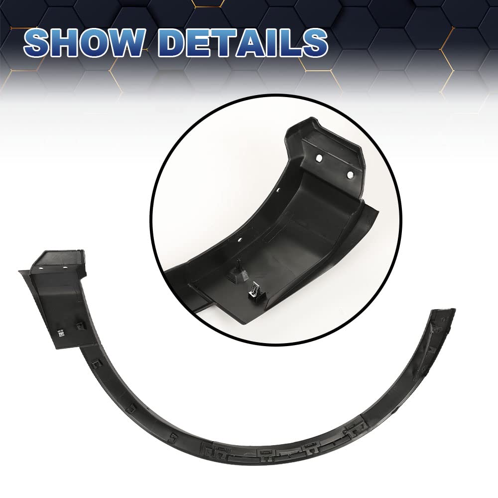 PIT66 Fender Flare Molding, Compatible with 2011-2015 Ford Explorer Front Left FO1290126