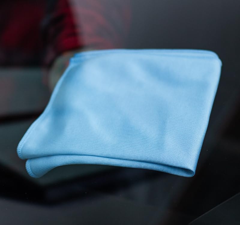 The Rag Company - Premium Window, Glass, Mirror & Chrome Detailing Towels - Professional Korean 70/30 Microfiber Blend, Lint-Fre