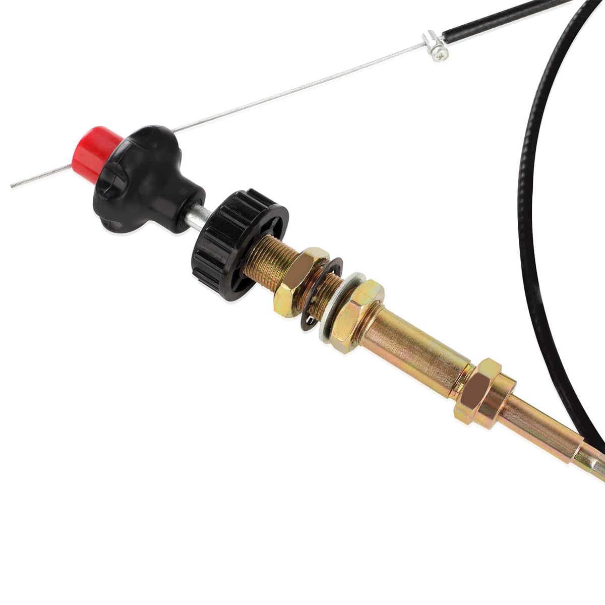 VCGTX10 10FT Heavy Duty Vernier Locking Throttle Cable