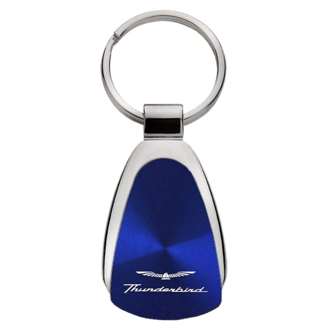 Au-Tomotive Gold, Inc. Teardrop Key Fob For Ford Thunderbird Blue - Ds-Kcb.Thu-1