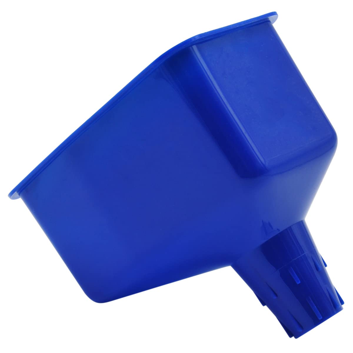 Funnel King Offset Oil Funnel, Blue, 1.75 Pint, 6.2 x 3.8 x 5.6 Inches