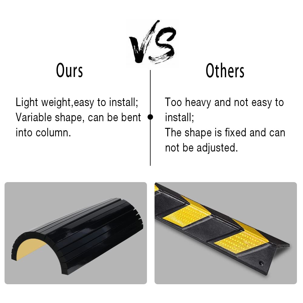 Guequitlex Garage Wall Guards Foam Car Door Protector Wall Bumper Guard For Parking Garages - Garage Wall Guards -Wall Edge Prot