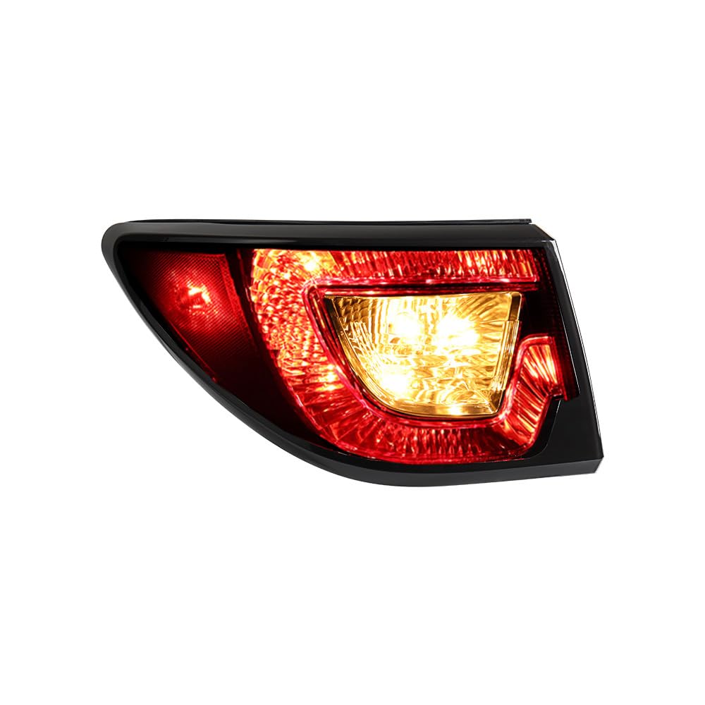 Astra Depot Left Taillight Assembly Replacement For 2013-2017 Chevrolet Traverse Brake Turn Signal Outer Tail Lamp Driver Side Gm2804112