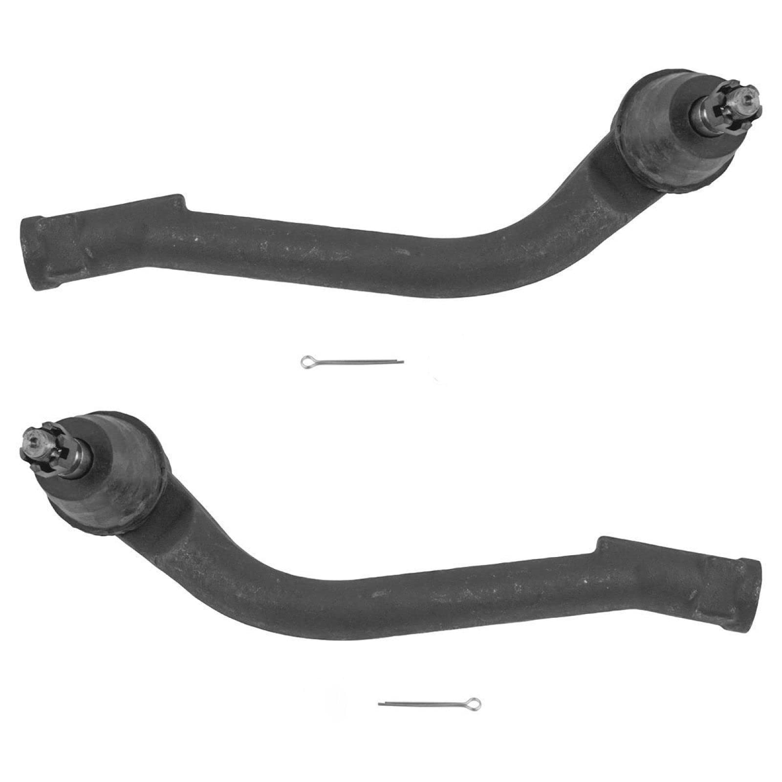 Trq Front Inner And Outer Tie Rod Set Compatible With 2012-2017 Hyundai Azera 2011-2013 Sonata 2014-2016 Kia Cadenza 2011-2015 O
