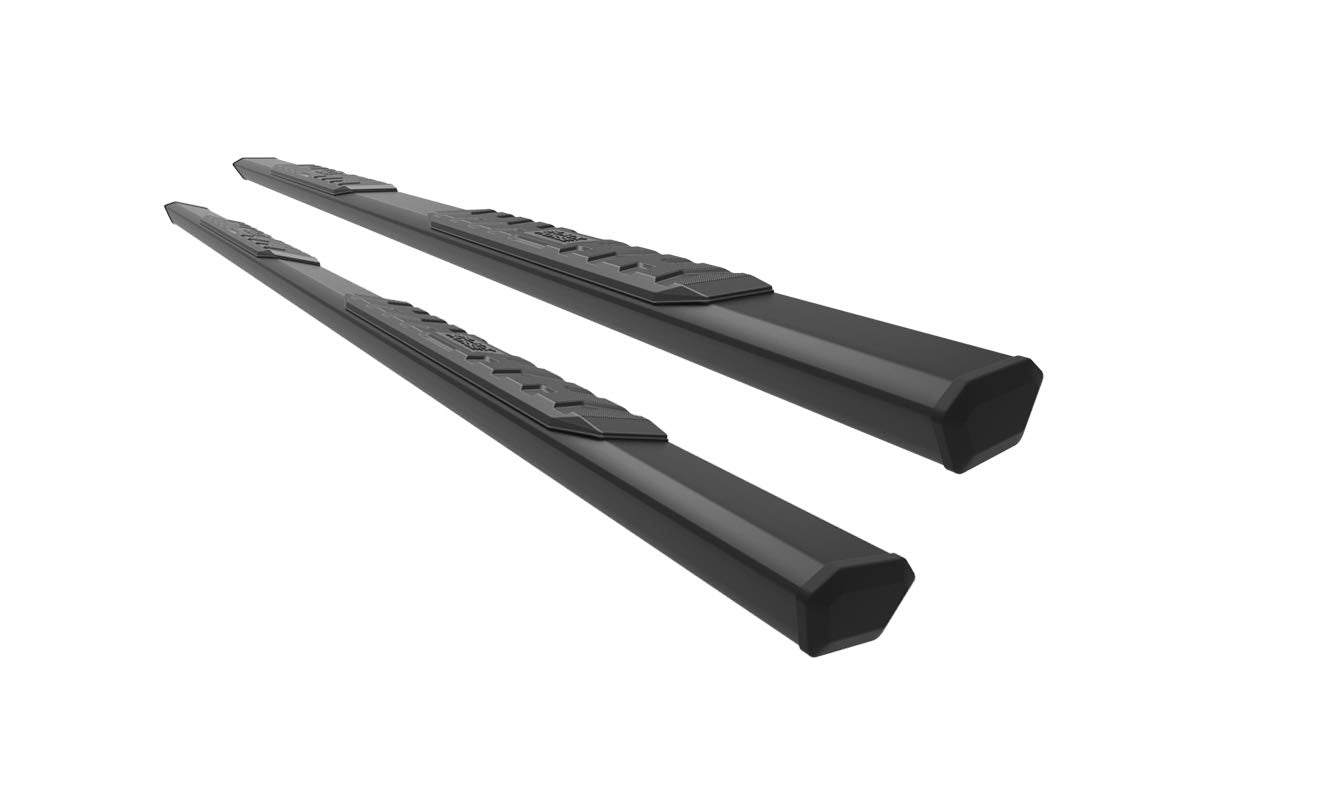Black Horse Epic Running Boards Black Compatible With 2019-2025 Ram 1500 Quad Cab (Excl. 19-25 Ram 1500 Classic)-E0776