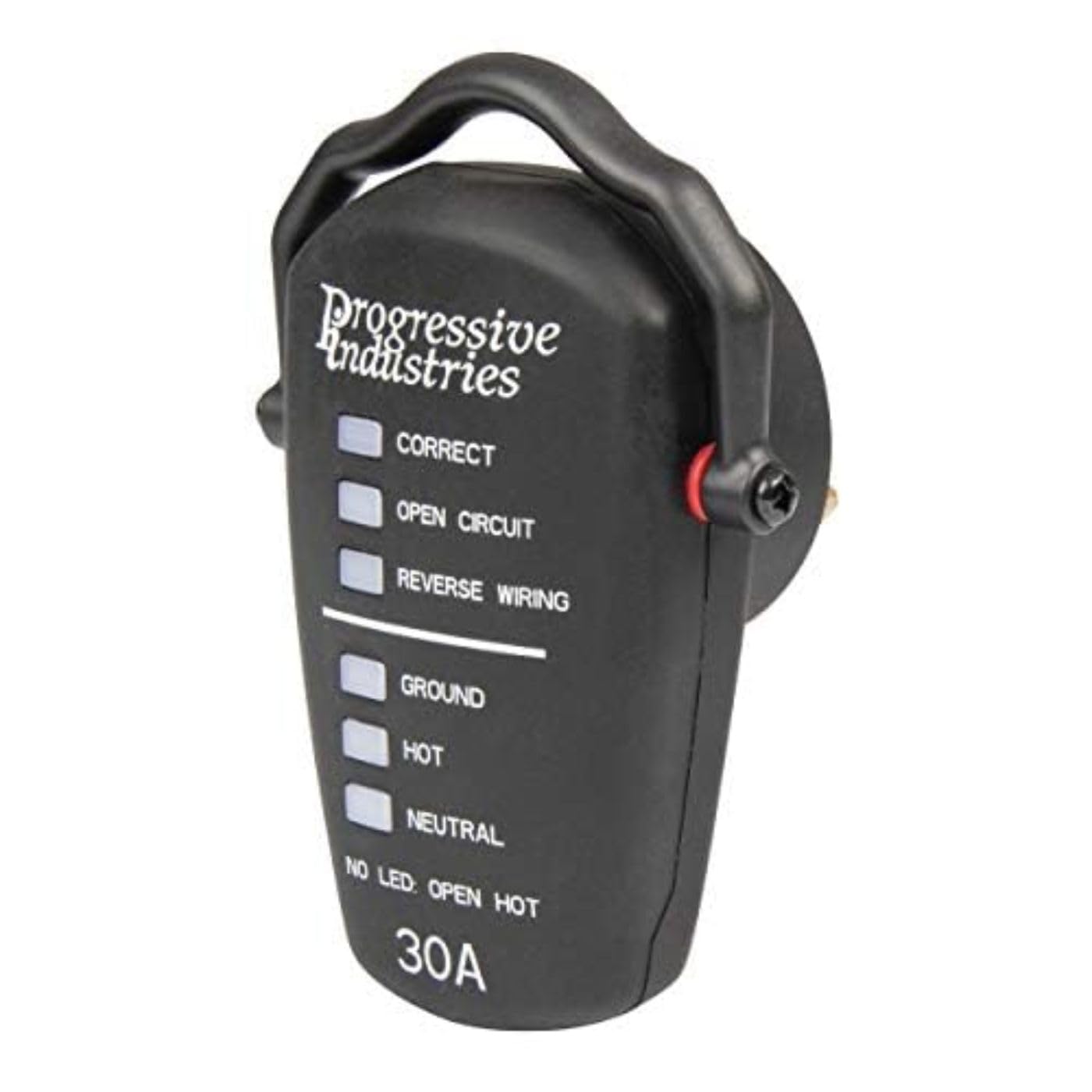 Progressive Industries 30 Amp RV Receptacle Tester RRT-30 - One Size, Durable Material, Easy to Use