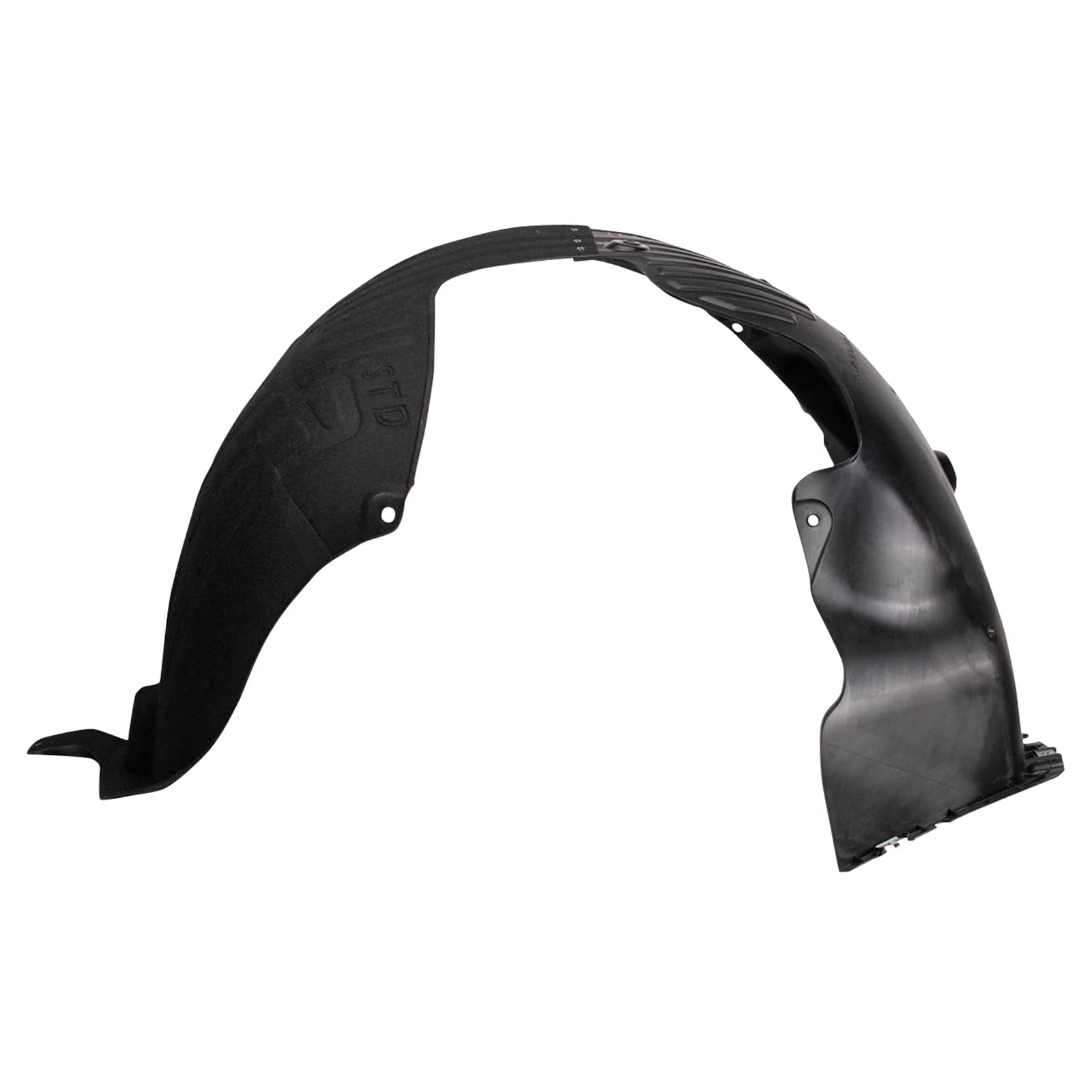 Trq Inner Fender Liner Set Compatible With 2018-2019 Hyundai Sonata Hy1248179 Hy1249179
