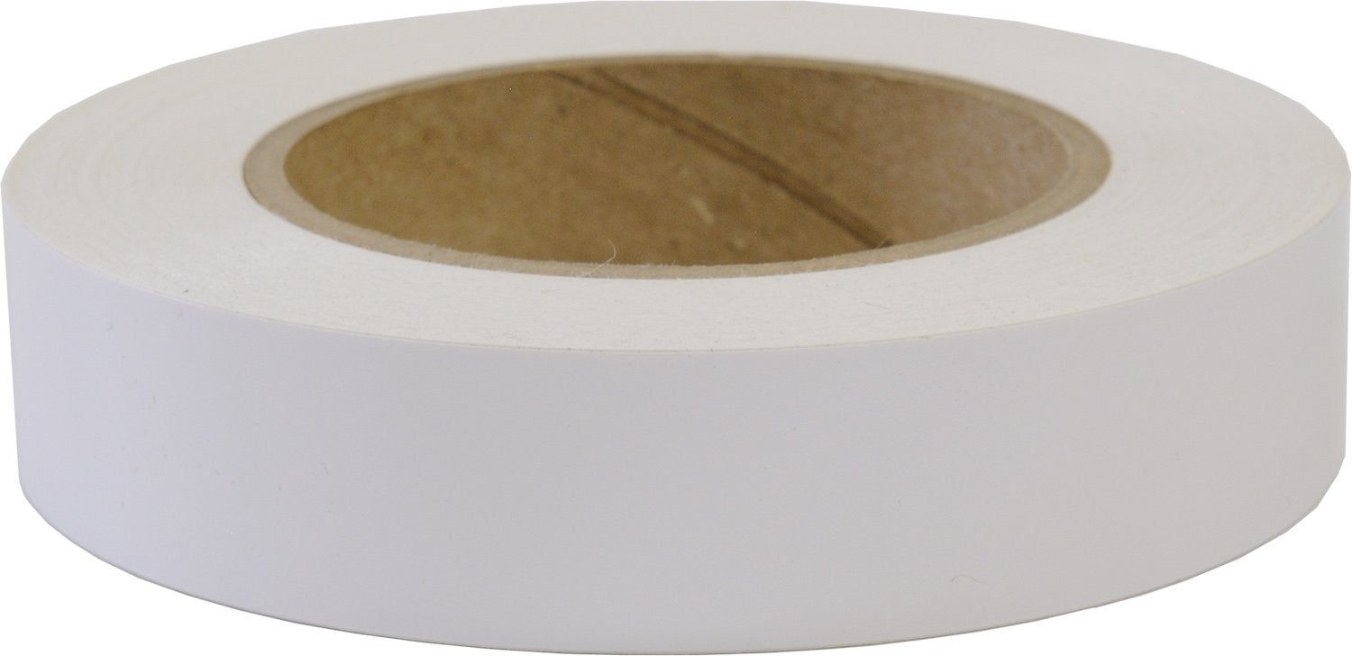 LinearDesigns Three Quarter Inch Solid Stripe for Auto Truck Boat - 3mil Vinyl - 3/4 x 50 - White