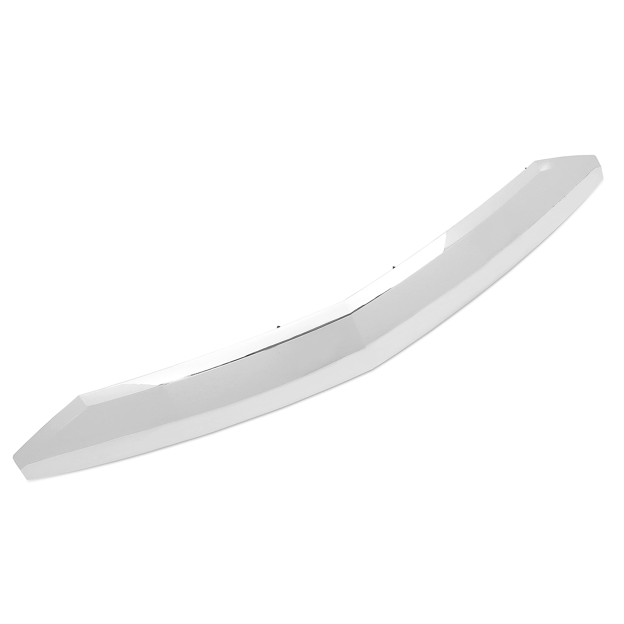 Hecasa Chrome Front Hood Bezel Molding Compatible With 2007-2014 Lincoln Navigator Replacement For 7L7Z-16856-Aa