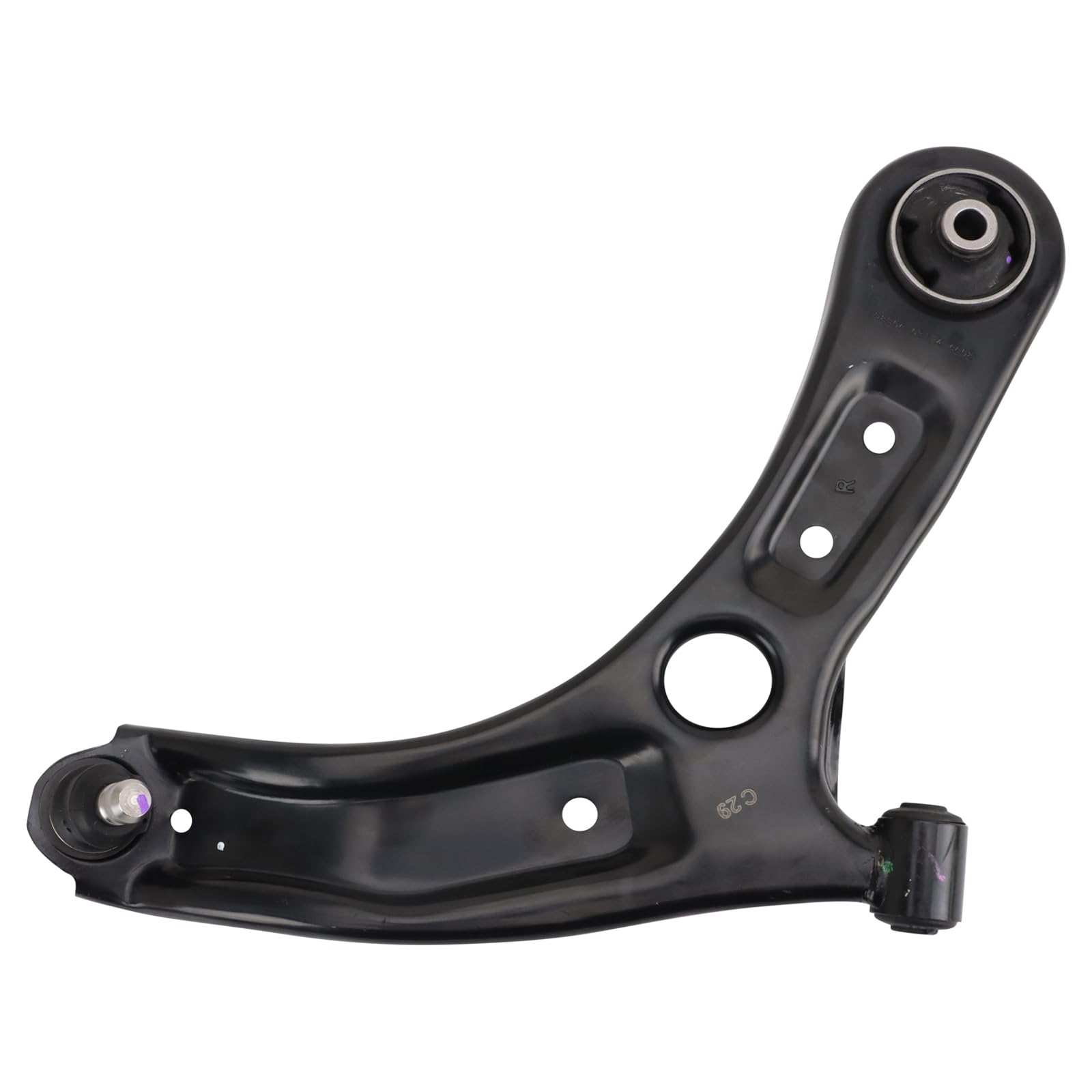 Trq Front Right Lower Control Arm With Ball Joint Passenger Side Compatible With 2018-2022 Hyundai Accent 2018-2023 Kia Rio