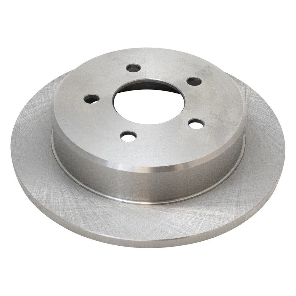 Trq Rear Brake Rotors Set Solid Compatible With 1995-2001 Ford Explorer 2001-2002 Explorer Sport 1998-2002 Ranger 1997-2001 Merc
