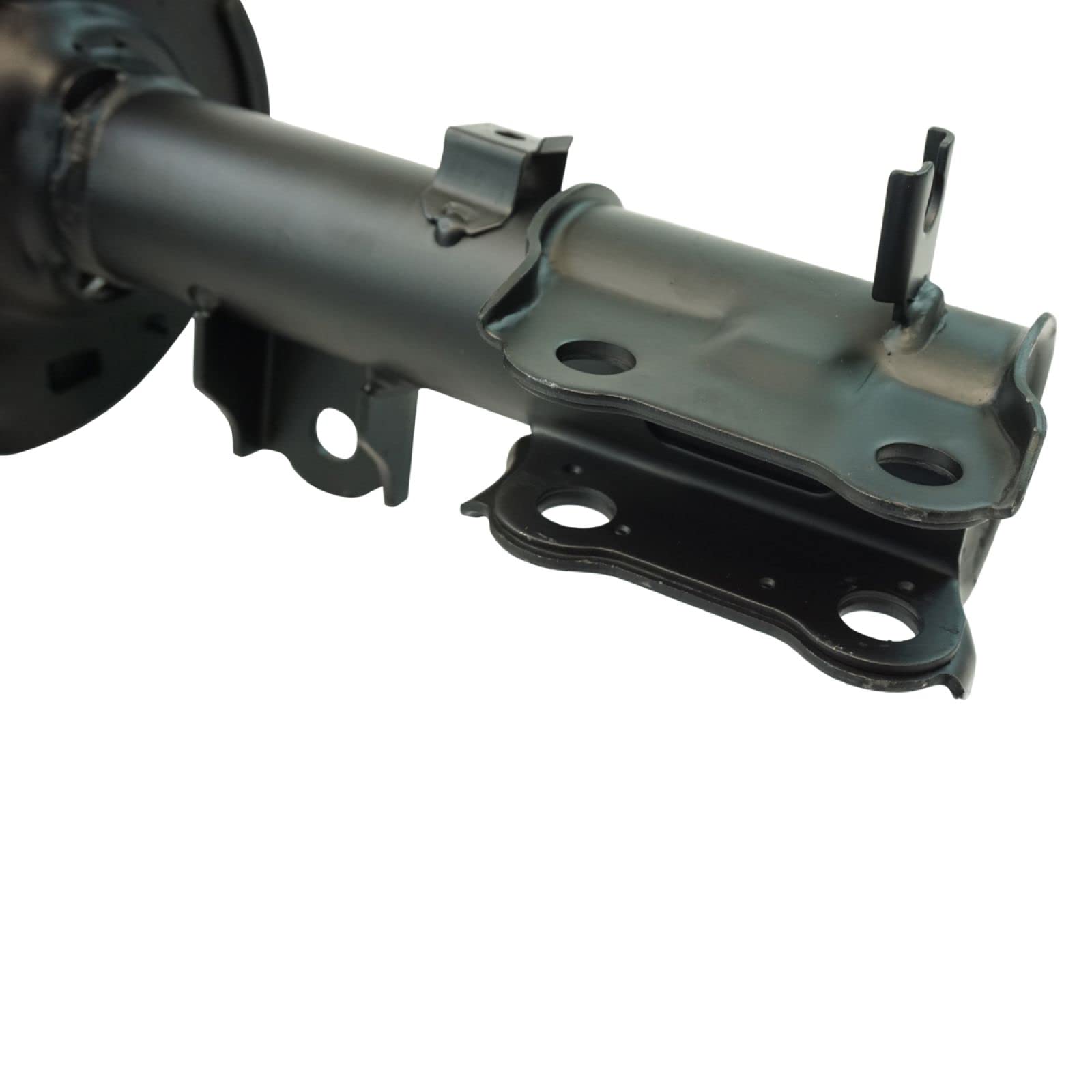 TRQ Front Left Strut & Coil Spring Assembly for 2012-2017 Hyundai Accent, Kia Rio - Driver's Side Replacement Part