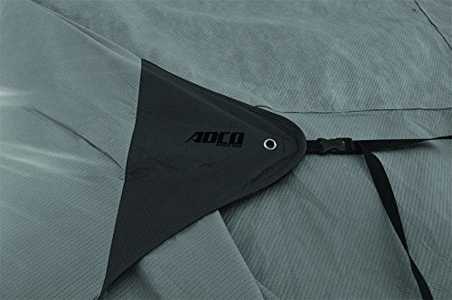Adco 52275 Toy Hauler Designer Series Sfs Aquashed Cover, Fits 30'1 - 33'6 Trailers, Gray