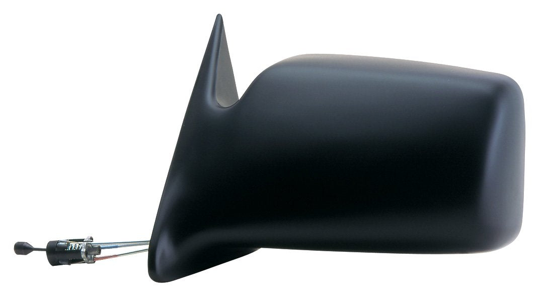 Fit System 60050C Dodge Dakota Replacement Manual Remote Mirror, black