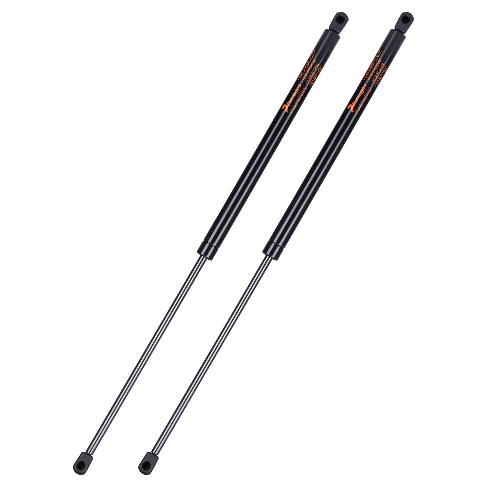 Pamagoo St270M100 27 Inch Gas Strut 100 Lbs 445 N Per Shock, 27'' Gas Spring Prop Lift For Trailer Hatch Door Truck Undercover T