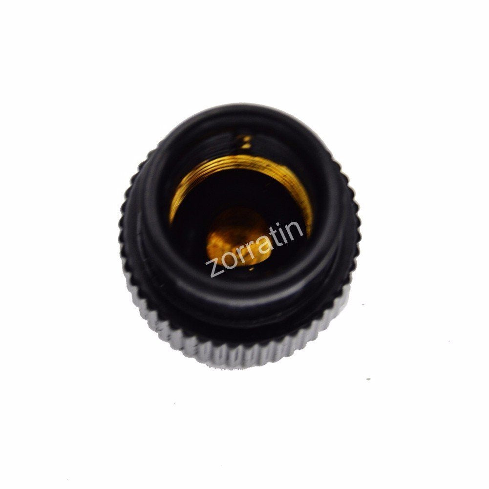 Zorratin Tire Valve Stem Caps - Black Plastic Union Jack Design for BMW Mini Cooper R50 R53 R56 F55 F56 R55 R52 R57 R58 R59 R60 R61