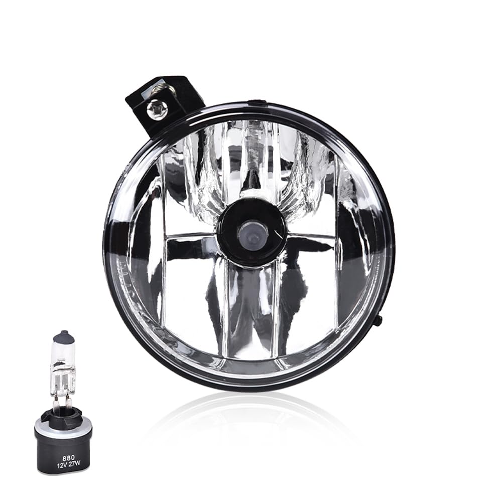 PIT66 Front Bumper Fog Lights Assembly w/Bulbs Compatible with Dodge Durango 2001 2002 2003/Fit Dakota 2001 2002 2003 2004,Fog L