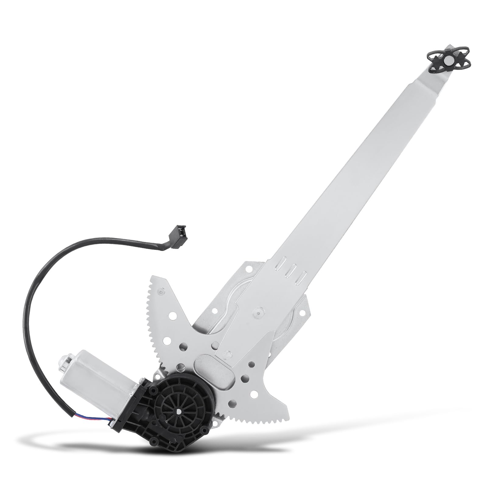 YHTAUTO Front Passenger Side Power Window Regulator with 2-Pin Motor Assembly for Ford F-100 1980-1983, F-150 F-250 1980-1996, F