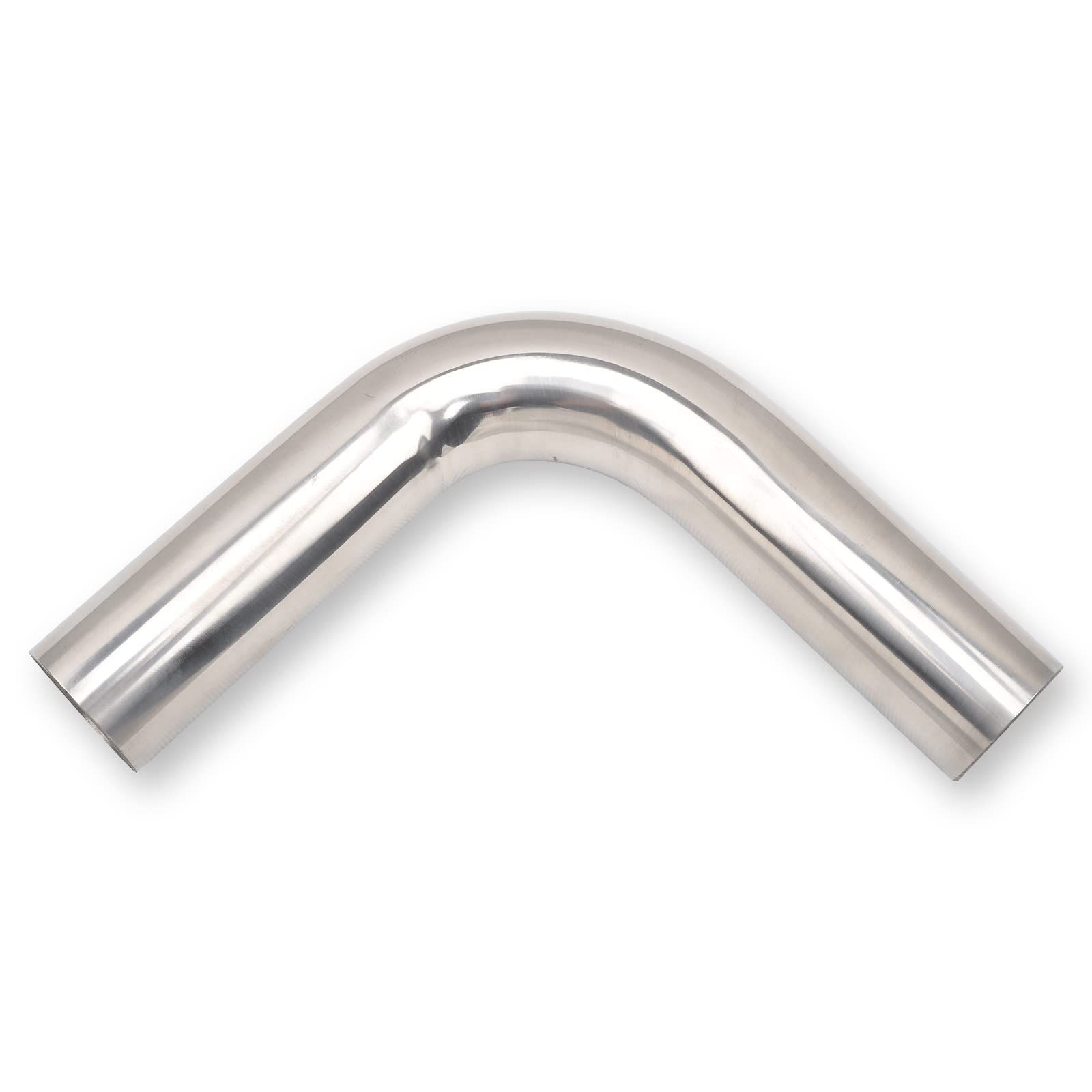 Fgjqefg 3.5 Inch 90 Degree Diy Custom Mandrel Exhaust Pipe Tube Pipe, T304 Stainless Steel, Universal Fit, 23.6 Inch End To End 