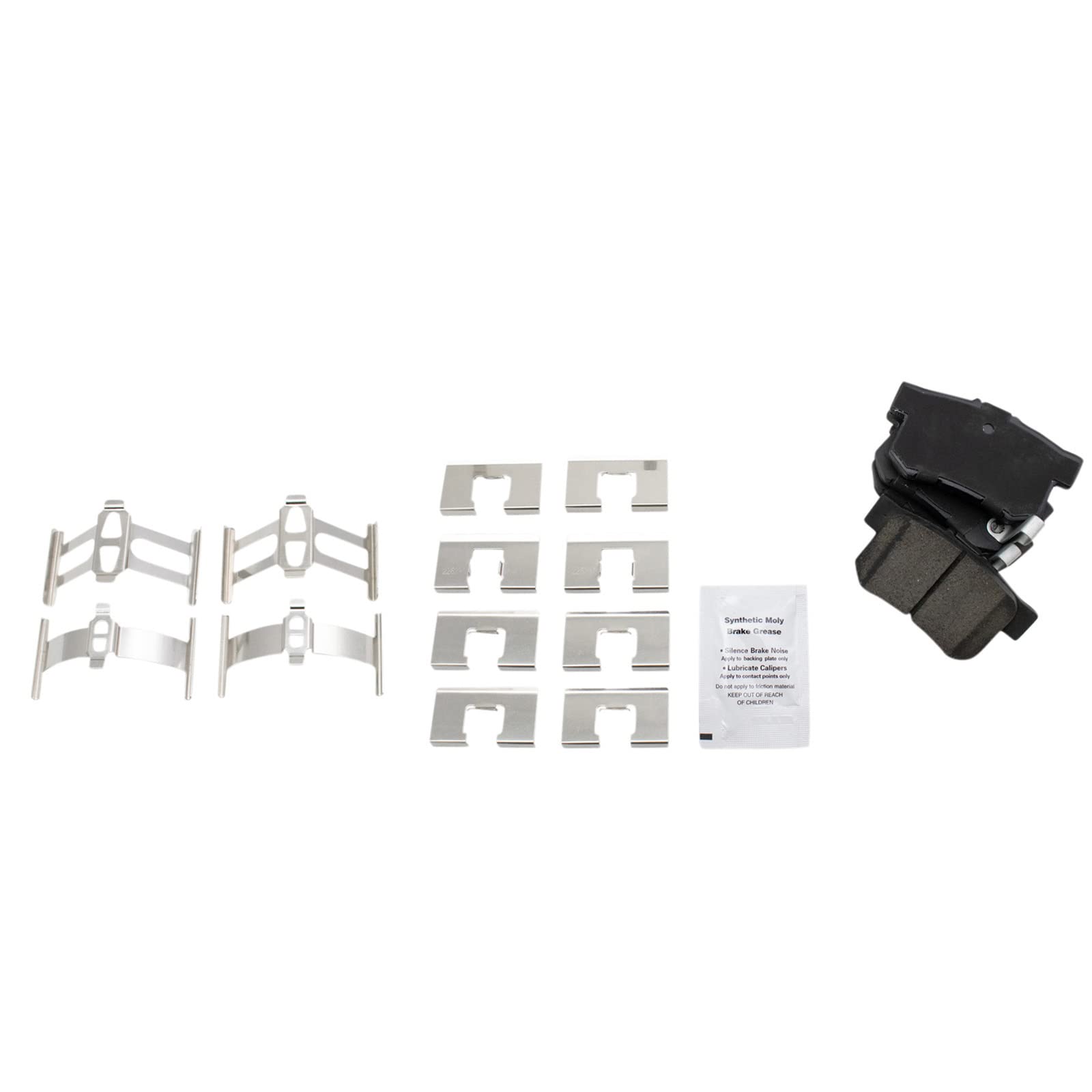 Trq Rear Brake Pad & Rotor Kit Brake Pads Brake Rotor Ceramic Premium G-Coated Compatible With 2013-2015 Acura Ilx 2006-2015 Hon