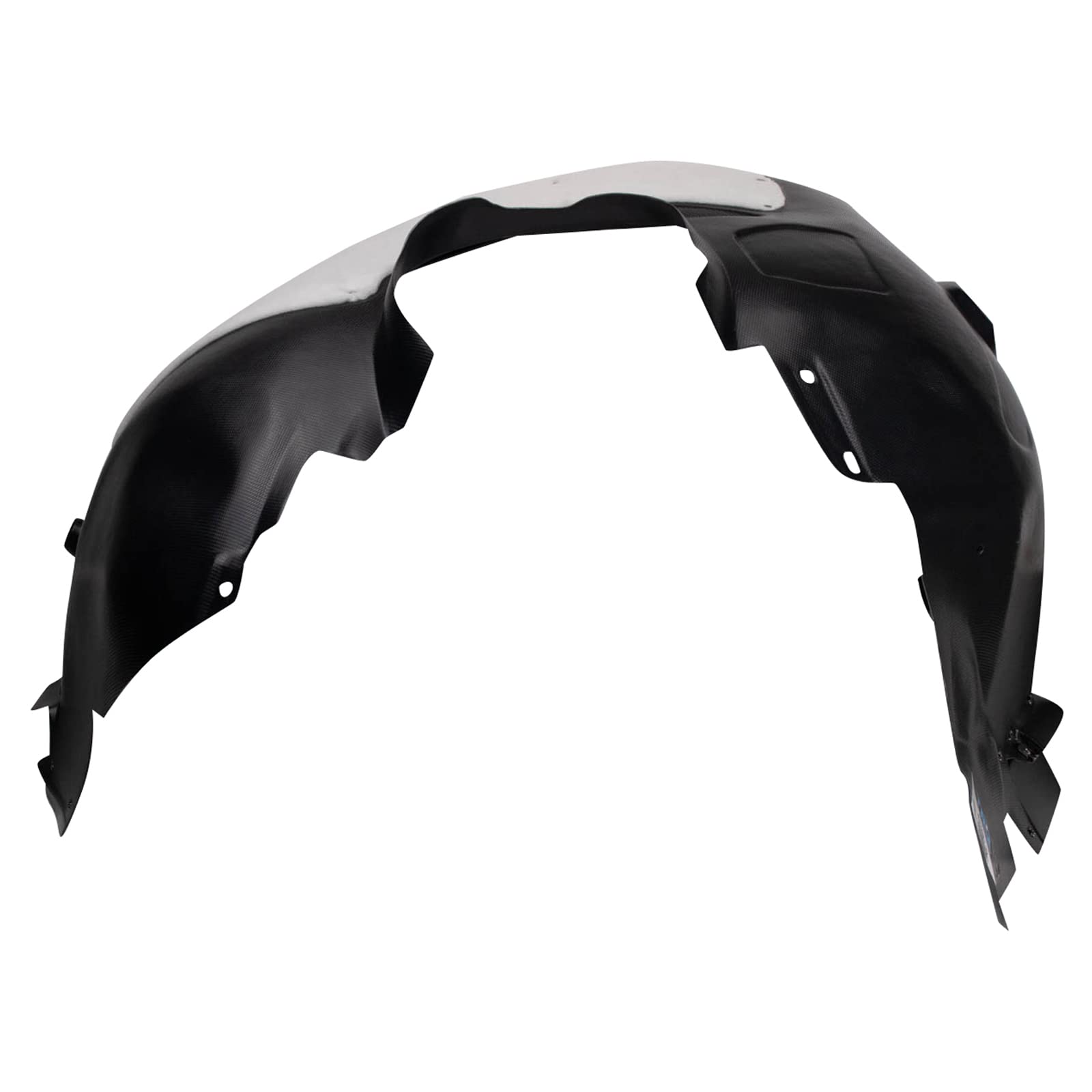 Trq Inner Fender Liner Set Compatible With 2012-2018 Ford Focus Fo1248150 Fo1249150