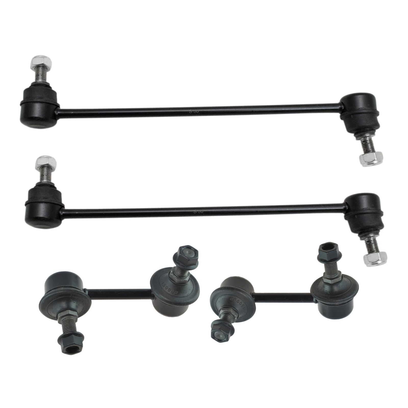 Trq Sway Bar Stabilizer Link Set Front & Rear Compatible With 2011-2014 Chrysler 200 2007-2010 Sebring 2008-2014 Dodge Avenger