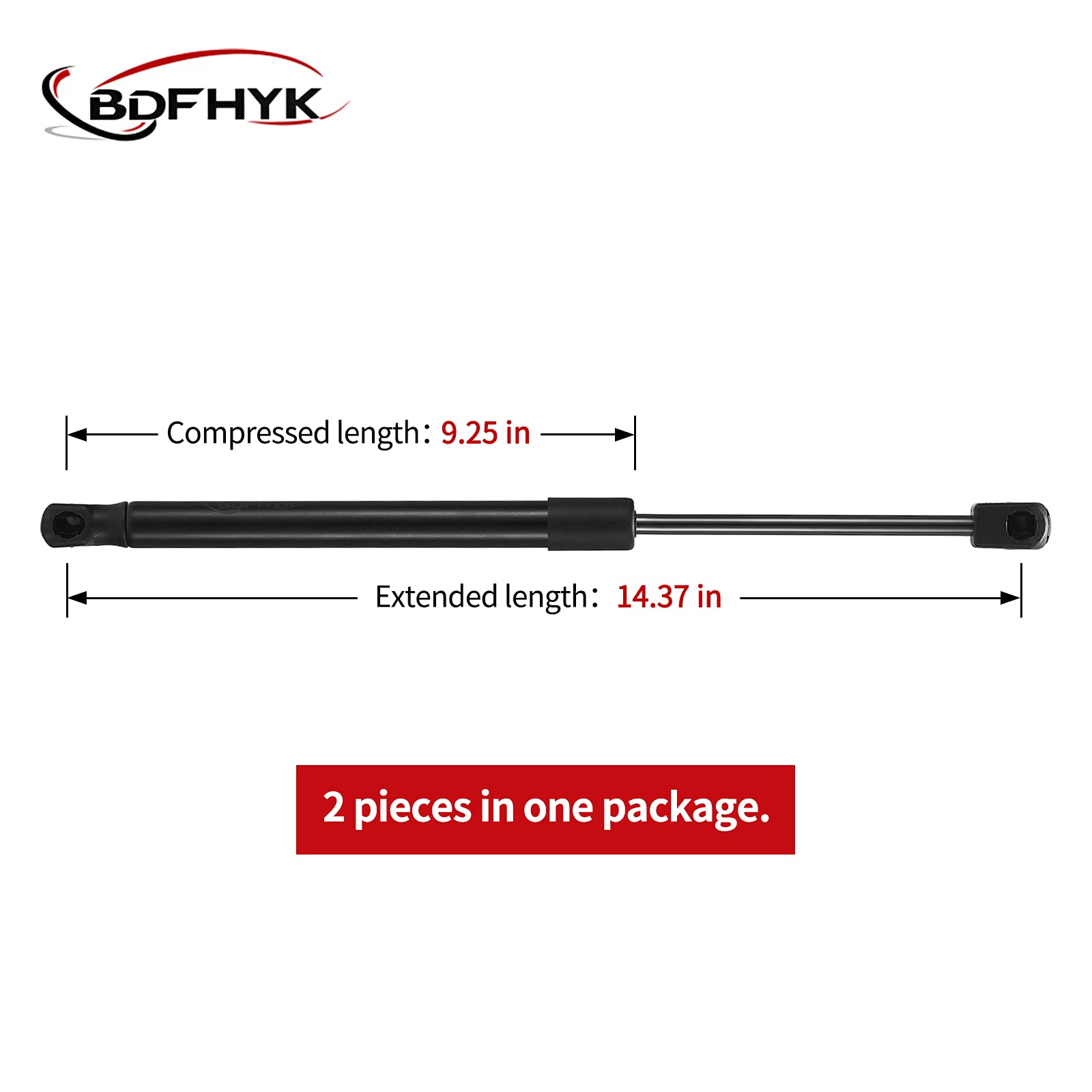 Bdfhyk Front Hood Struts Lift Supports Gas Prop Shockss Pm1019 For Acura Tl 2006-2008, Mighty Rust Resistant Gas Struts Gas Springs Hood Holder Gas Shocks, 2 Pcs