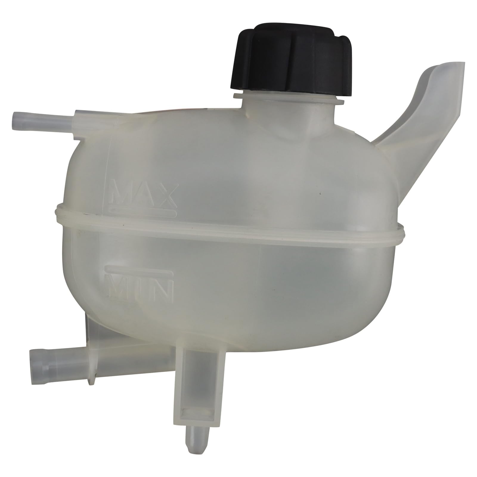 TRQ Radiator Coolant Reservoir Expansion Tank for 2018-2021 Nissan Kicks, Model ECA63278, Durable Overflow Bottle