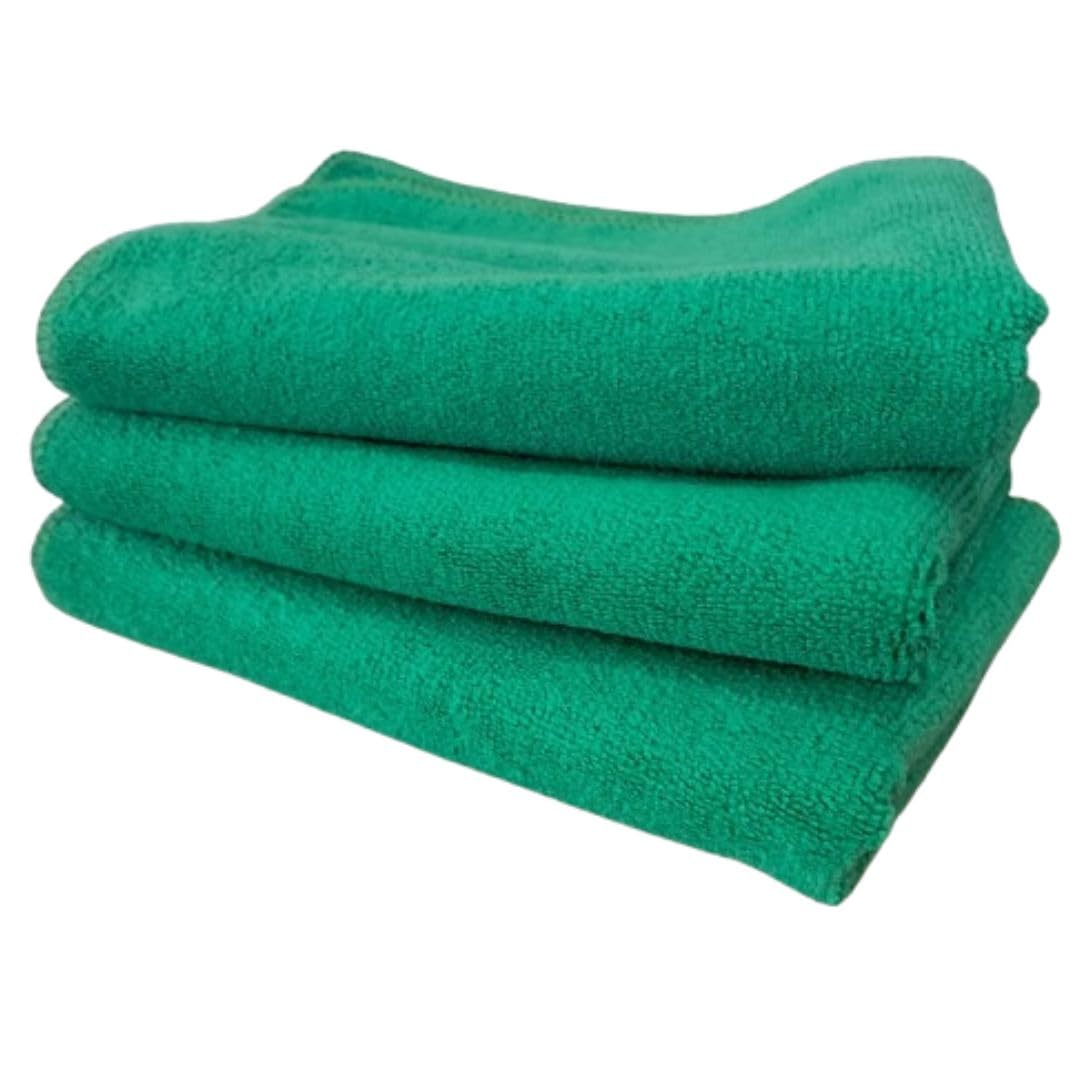 Orth Microfiber Cloth  3 pcs 60x40 cms 340 GSM  Thick Lint & StreakFree Multipurpose Cloths Automotive Microfibre Towels for 