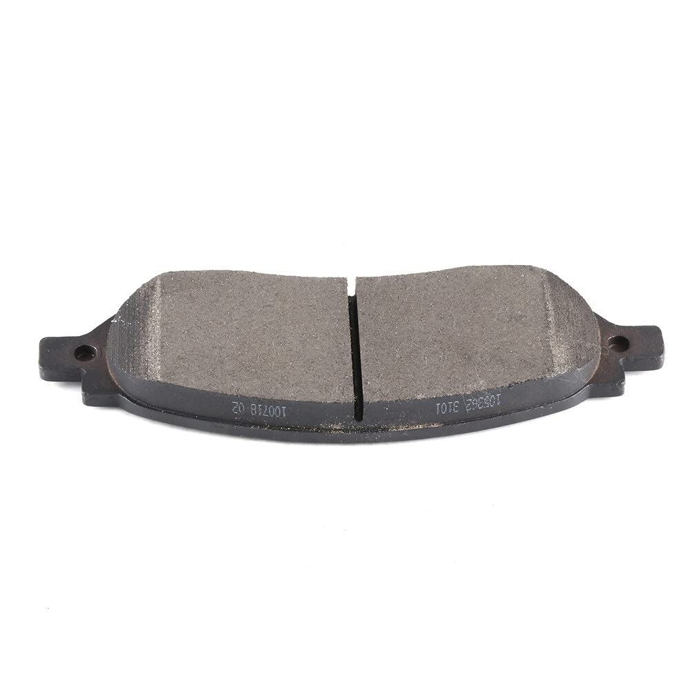 Cciyu D1068 Rear Semi-Metallic Disc Brake Pads Kit For Ford For F-250 Super Duty 2005-2007, For Ford For F-350 Super Duty 2005-2
