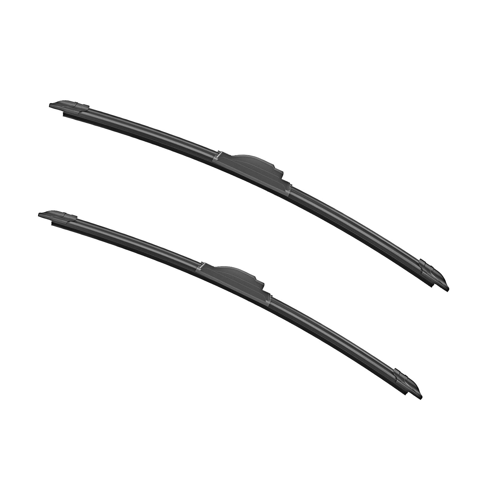 Oem Quality 26'' + 21'' Premium All-Seasons Durable Stable And Quiet Windshield Wiper Blades-J Hook Wipers(Set Of 2)