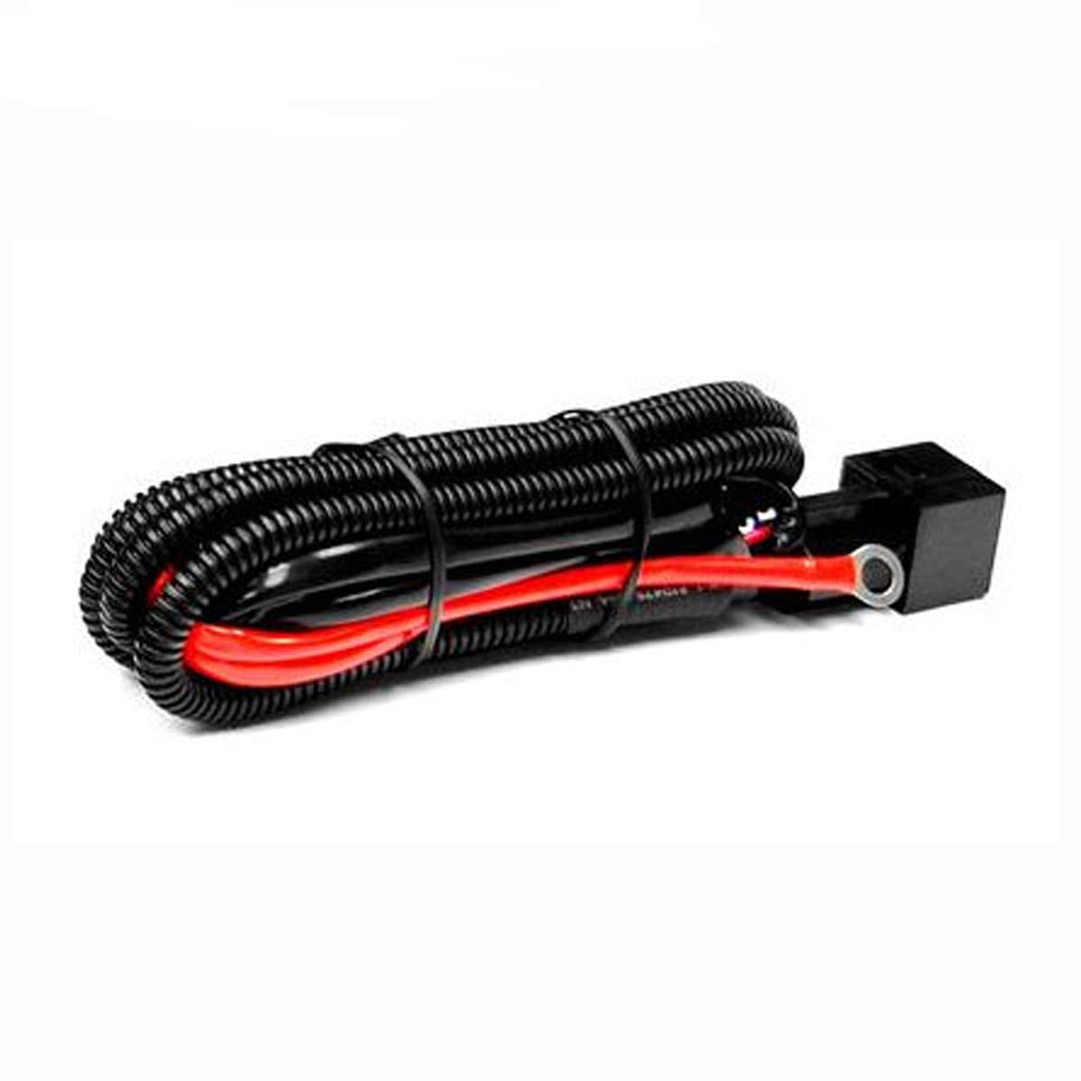 Innovited Universal Relay Wiring Harness For All Hid H1, H3, H4, H7, H8, H9, H10, H11, H13, 9004, 9005, 9006, 9007, 5202, 880, 8