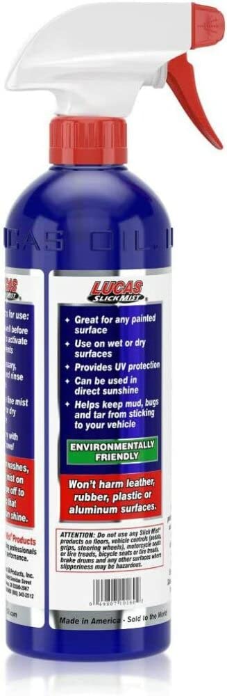 Lucas Oil 10160 Slick Mist Speed Wax - 24 Ounce (Pack Of 6)